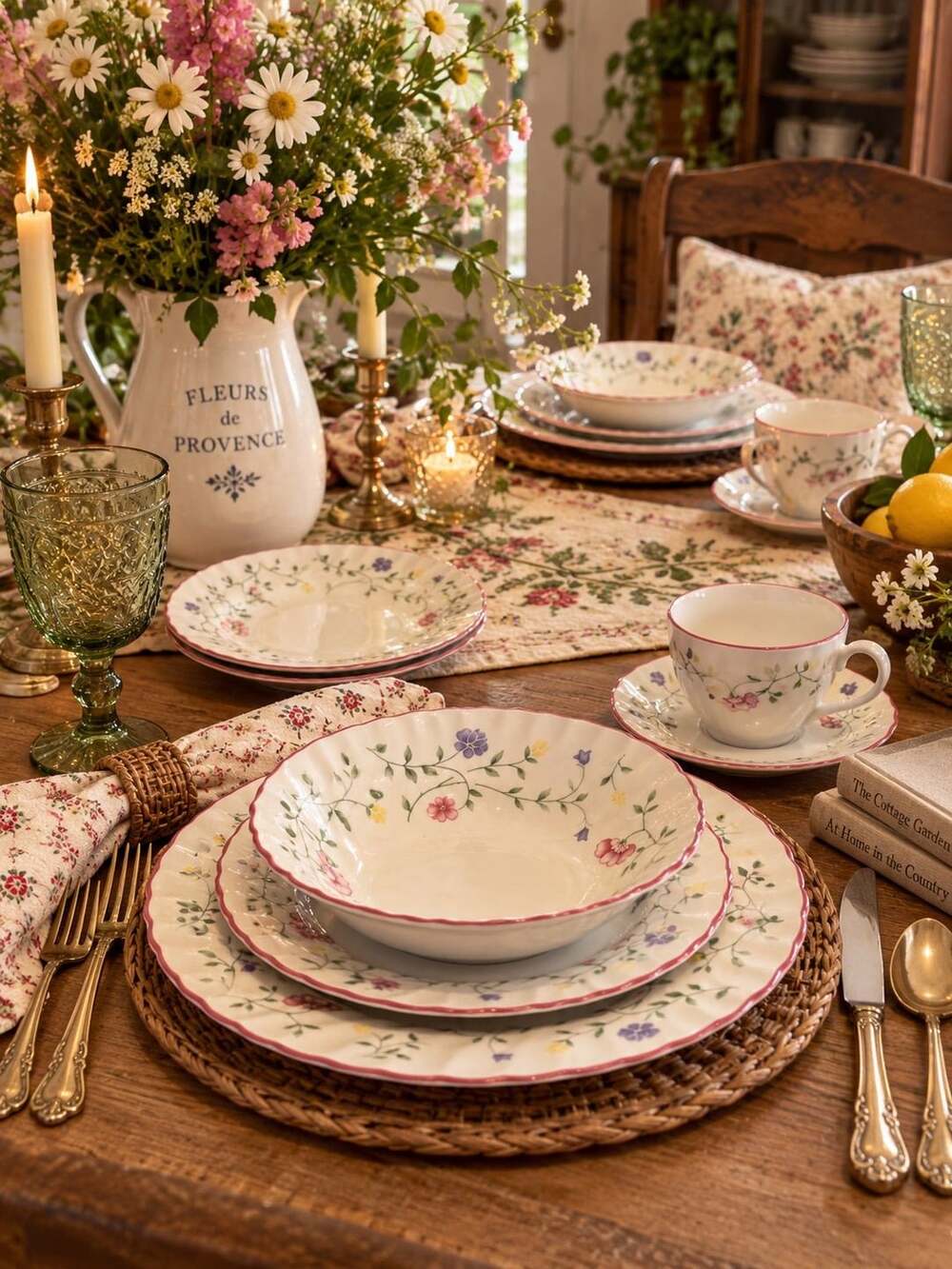 Johnson Brothers Summer Chintz 20-Piece Dinnerware Set (New WITH TAGS, NEVER USE